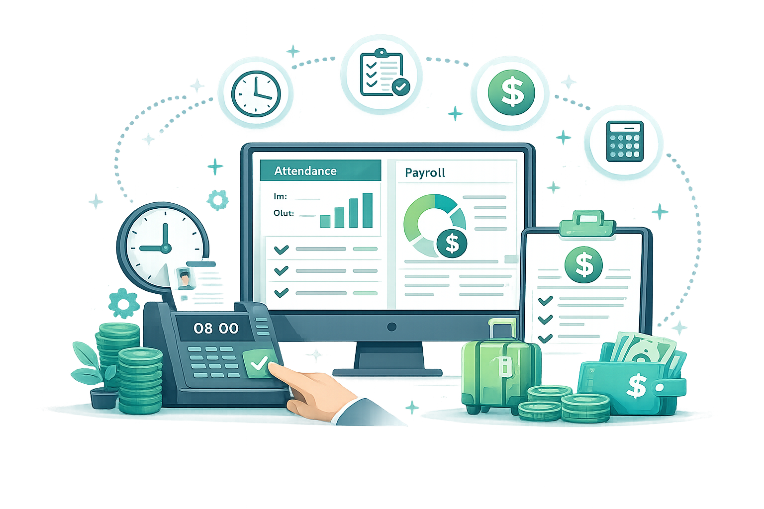 Attendance & Payroll Integration